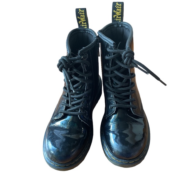 Dr. Martens Delaney Leather Black Size 2 - Picture 2 of 9